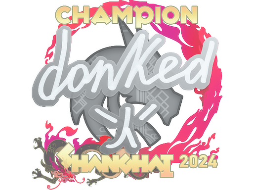 Sticker | donk (Champion) | Shanghai 2024